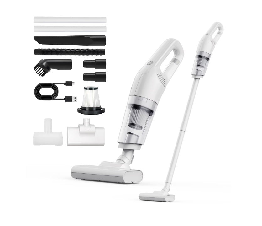 Aspirator vertical cu acumulator 2 in 1